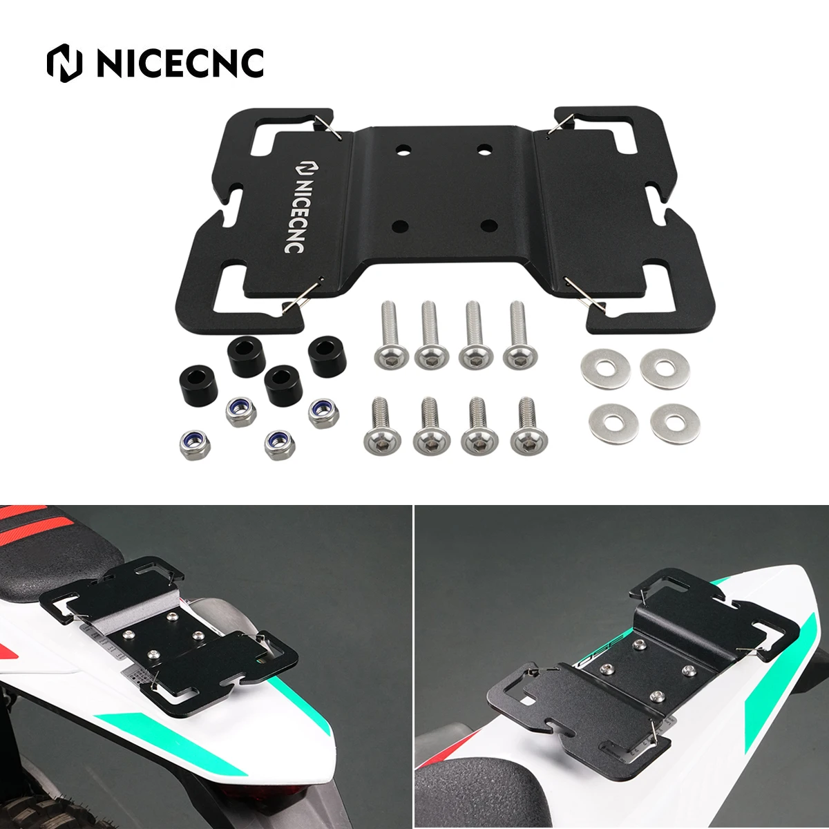 

NiceCNC Motorcycle Rear Tail Rack For Beta RR 125 150 200 250 300 350 390 400 430 2010-2022 Honda CR CRF CRFX 125 250 450