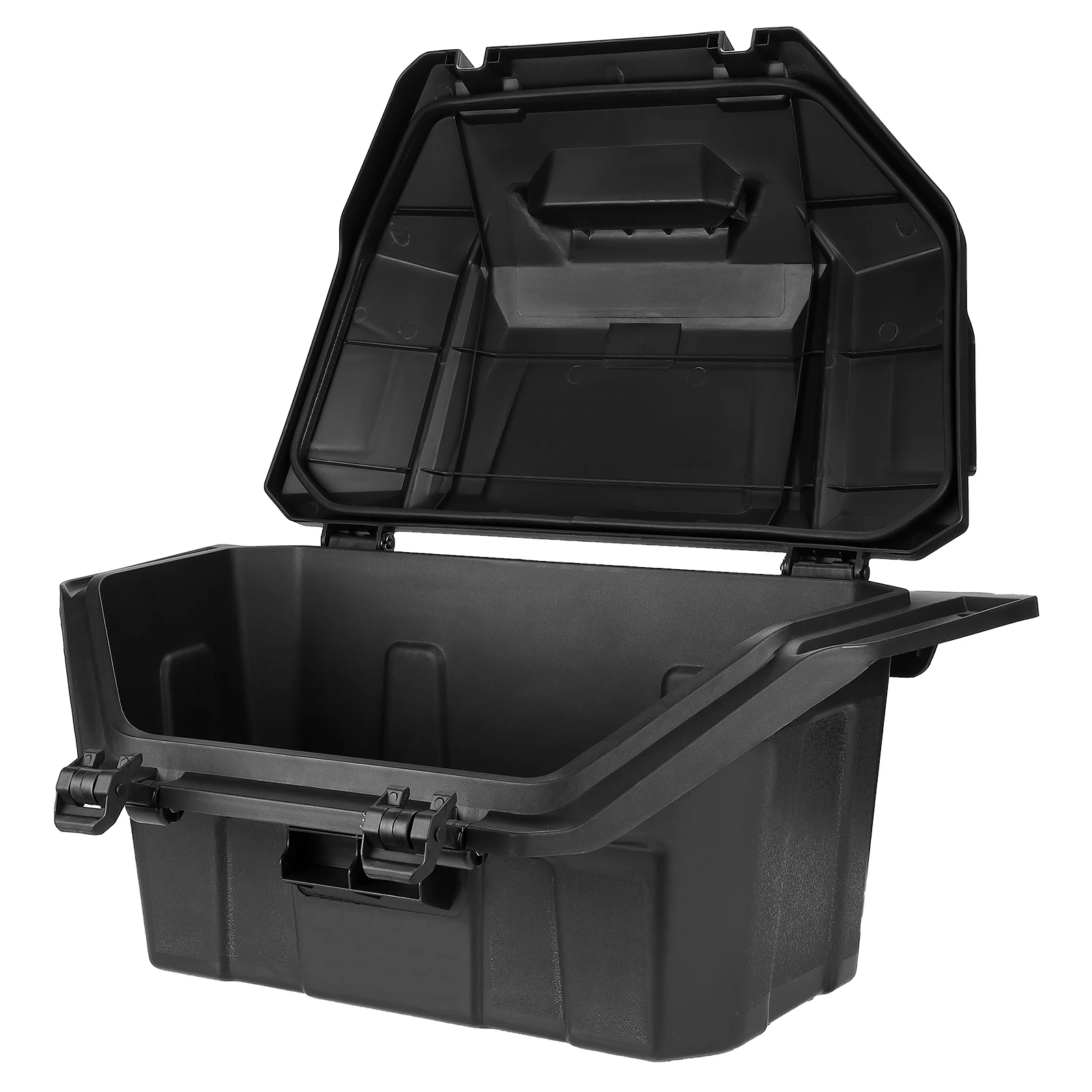 

Black High Quality UTV Storage Rear Cargo Box 2020 2021 Compatible with Polaris RZR PRO XP / 4 Black High Quality Polypropylene