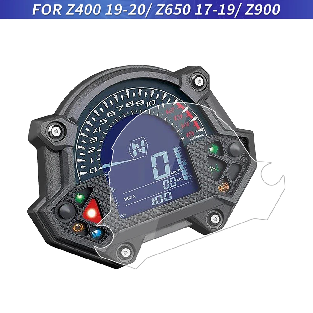 

For Kawasaki Z400 Z650 Z900 Z 400 Z 650 Z 900 2017-2021 Motorcycle Scratch Cluster Screen Dashboard Protection Instrument Film