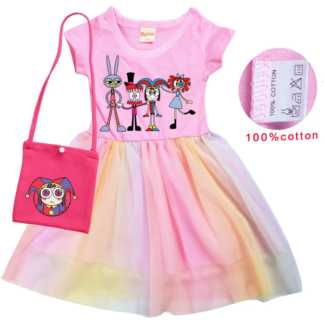 Рисунок 5 - Мультяшное платье Pomni Jax детская