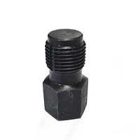 Oxygen Sensor Thread Chaser Fits 3/8 Drive Socket M18 x 1.5 Oxygen Sensor and Spark Plug Black CR-V steel 1