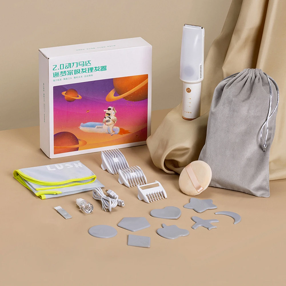 Hair-absorbing Hair Clipper Baby Electric Razor Baby Hair Clipper Children Waterproof Adult Household Electric Clipper