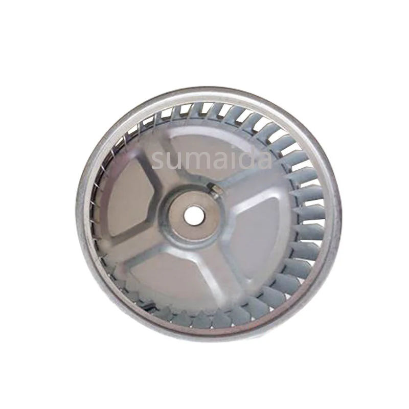 Centrifugal Vane Motor Blades Fan Impeller Shaft Aluminum Blower  Small Blade Wheel Multivane  Zinc Alloy image_1