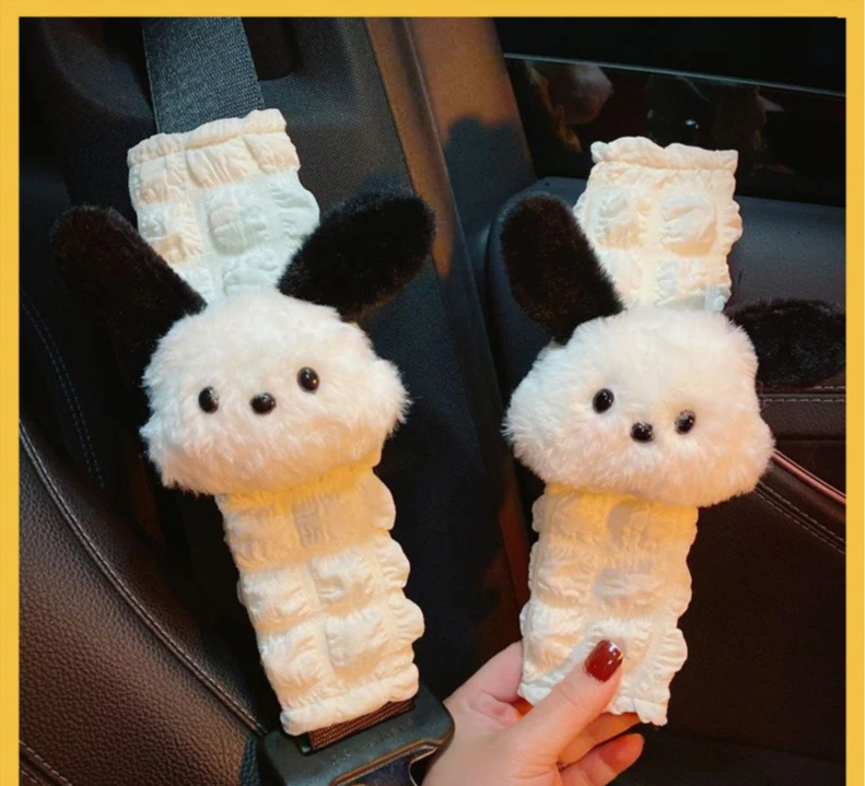 Seat Belt Shoulder Protector Cute All Year Round High-quality Anti Pinch Seat Belt Decorative Protective Cover