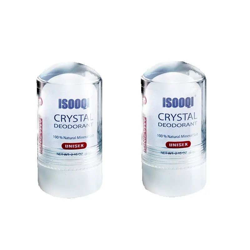 Alum Stick 60g 2PCS/LOT Potassium Alum Block Antiperspirant Stone Crystal Deodorant Natural Mineral Salt Underarm Unisex deodorizing stick deodorant stick