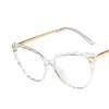 TR90 Metal Irregular Rhombus Frame Women's Nearsighted Glasses Anti-glare Spring Hinges Myopia Glasses -0.5 -1.0 -2.0 To -6.0 3