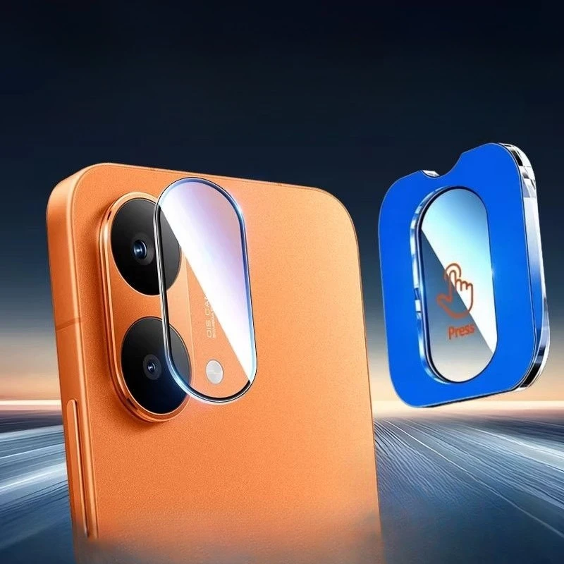 Ultra-Clear Full Glue Camera Lens Protector with Easy Installation Guide