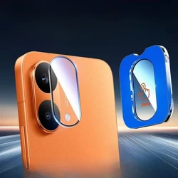 Ultra - Clear Full Glue Camera Lens Protector with Easy Installation Guide (For Redmi Turbo 5)
