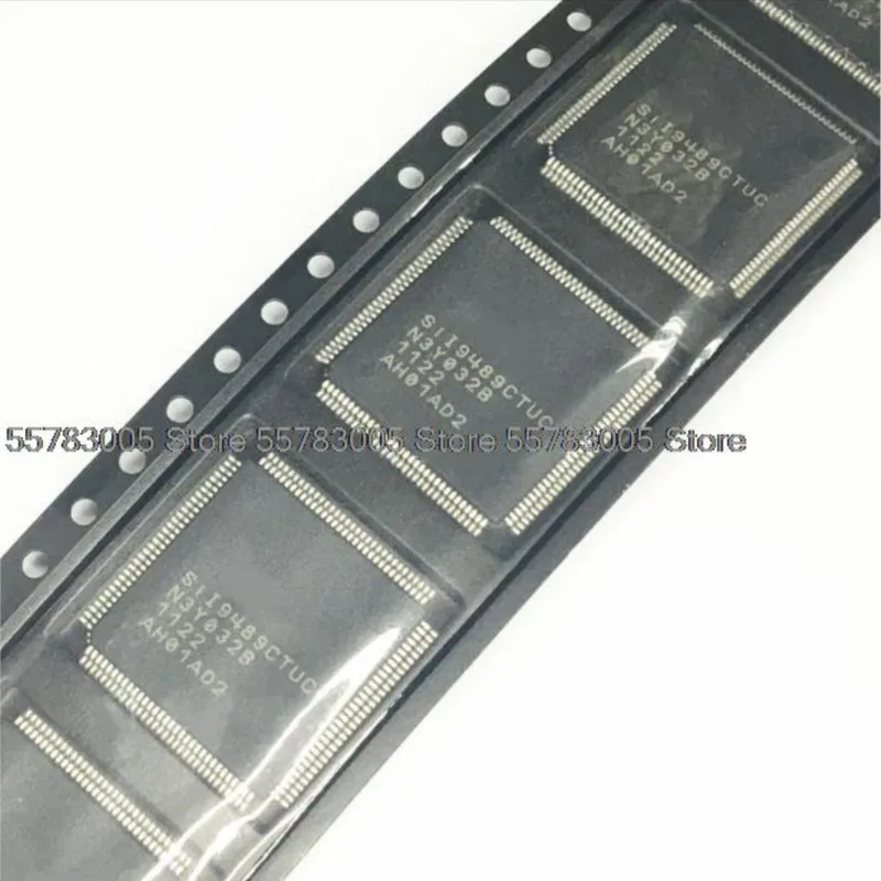 

5PCS New SIL9489CTUC / SII9489CTUC QFP128 Audio interface IC chip