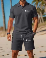 Polo d'été haut de gamme pour homme, séchage rapide, respirant, style décontracté et professionnel, style sportif, ensemble à manches courtes 5