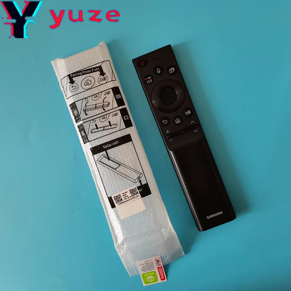 Rechargeable Solar Power remote control suitable for Samsung Smart TV