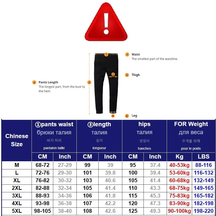 Men's Winter Pants Duck Down Padded Pants Thick Warm Black Loose Jogger  Windproof High Waist Elastic Thermal Down Trouser Male