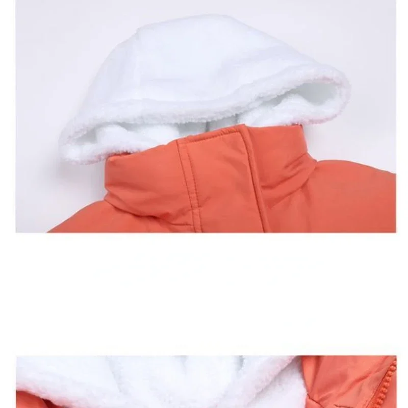 New Winter Coat for Women Coats Parkas Jackets Hooded Cotton Padded Jacket Korean Fashion Oversize Warm Cheap Bread Jacket
