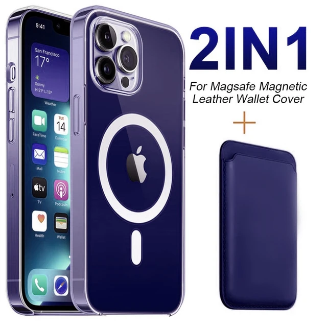 Iphone 12 Leather Case Magnetic Card Holder  Iphone X Mobile Phone Case  Wallet - 2 1 - Aliexpress