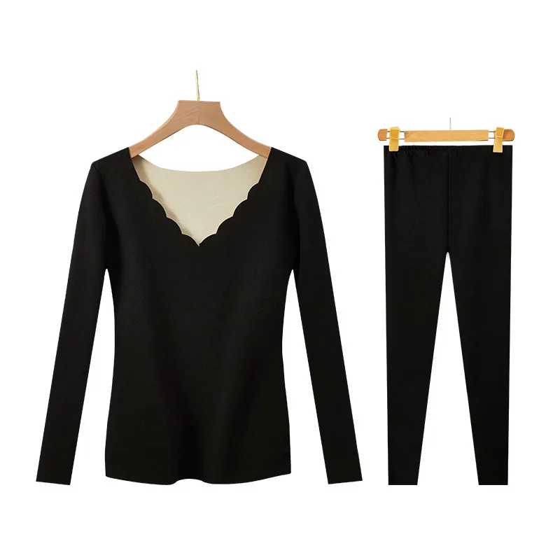 

Thermal underwear women's suit plusshirt clothes long trousers warm autumn electric thermal underwear