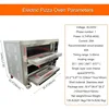INTSUPERMAI Commercial Pizza Oven Electric Oven Double Deck Convection Oven 6400W 220V Commercial Cooker 2