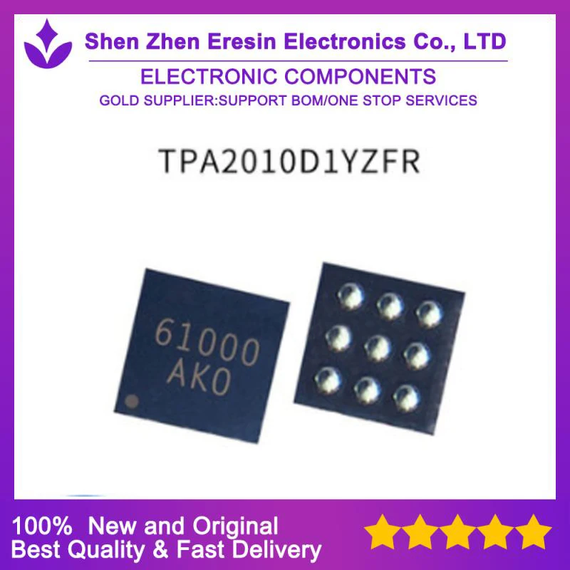 

Free shipping 10PCS/LOT TPA2010D1YZFR BGA New and original