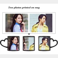 Tasse à Café Magique Personnalisée avec Image sur Document Proxy, Tasse à Thé en Céramique avec Logo Texte, Cadeau Surpris 6