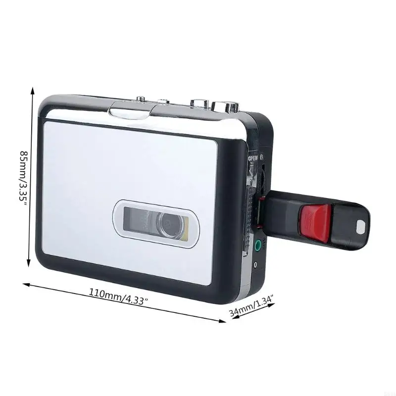 594A Cassette Tape to Digital MP3 Converter for Laptops and Computers
