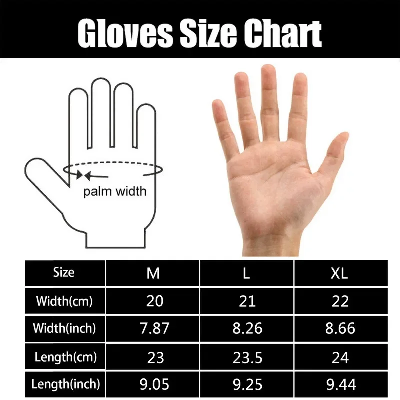 1 Pair Winter Cycling Gloves Men Waterproof Windproof Outdoor Fishing Motorcycle Thermal Touch Anti-Slip Fleece Ski Sport Gloves 3