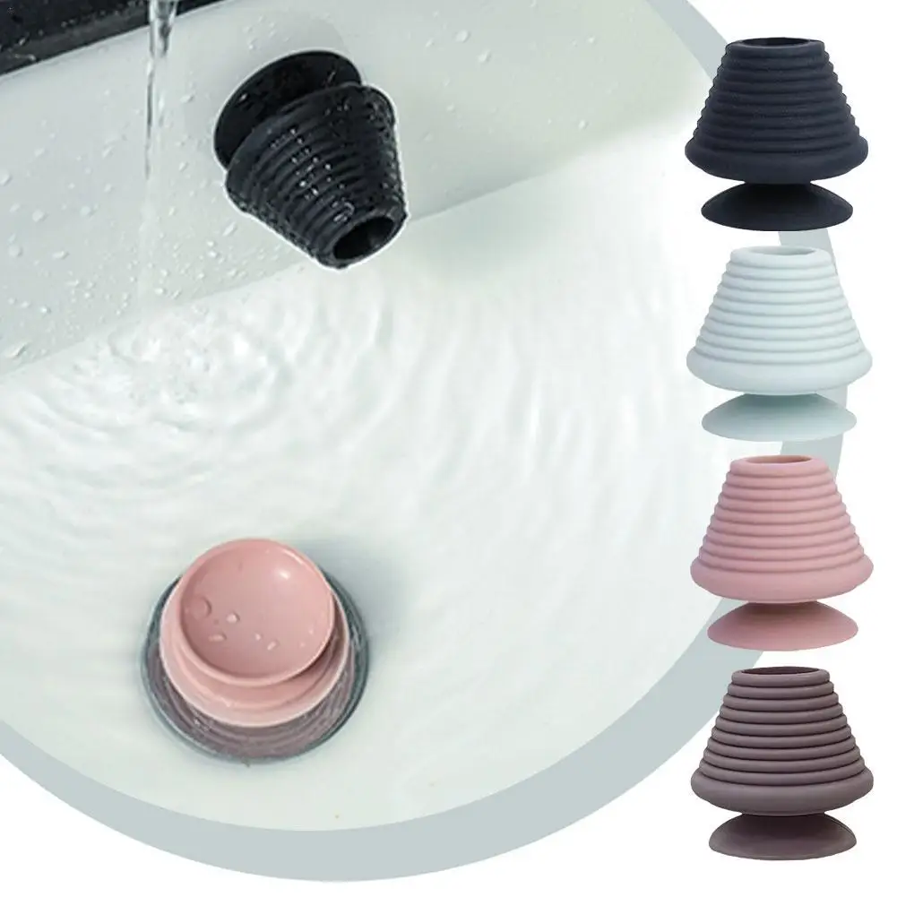 bathtub stopper Universal Tub Stopper Bathtub Drain Plug Sink Drain Anti-Clogging Bath Plug Bathroom Accessorie
