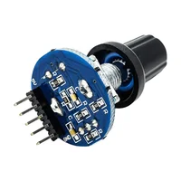 1-10PCS 360° Rotary Encoder Module for Arduino Brick Sensor Development Round Audio Rotating Potentiometer Knob Cap EC11 Module - Image 5