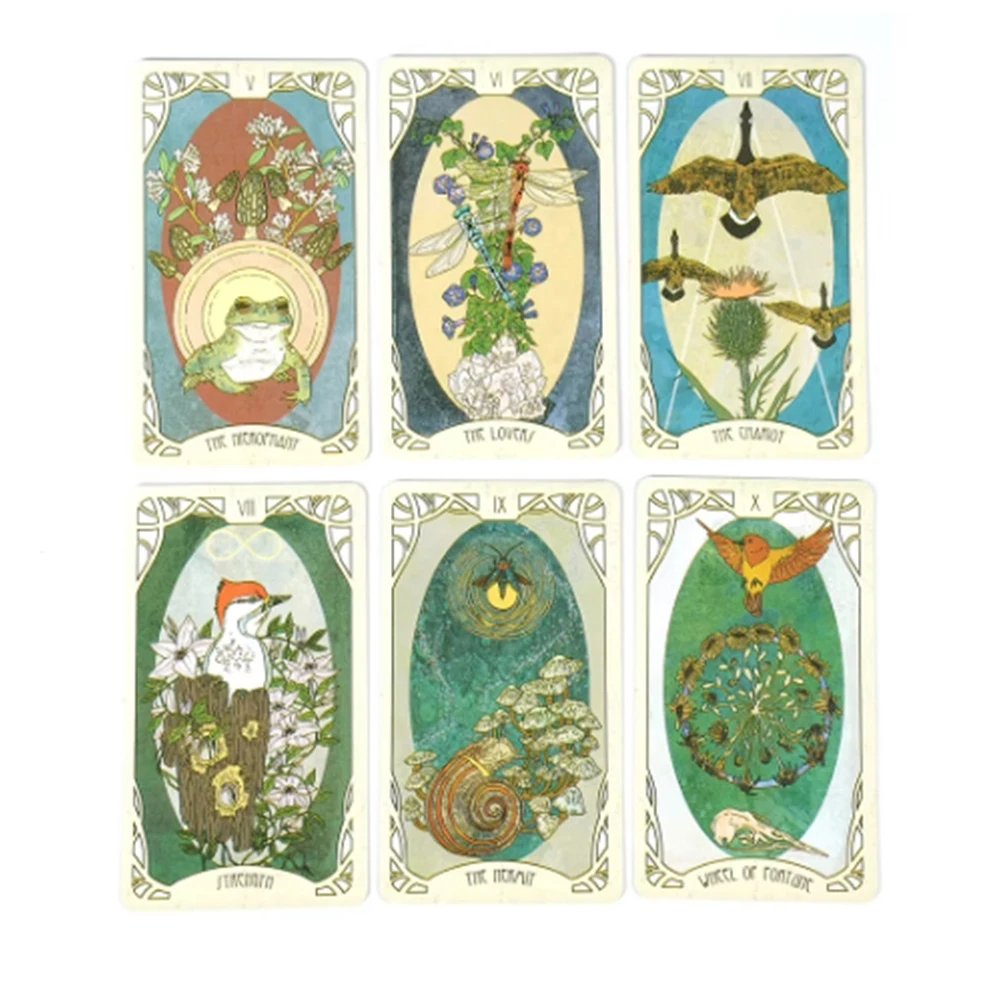 Forager'S Daughter Tarot Divination Set Inspired By Nature And Imbued With Rich Symbolism 83 Cards No Paper Guidebook 4