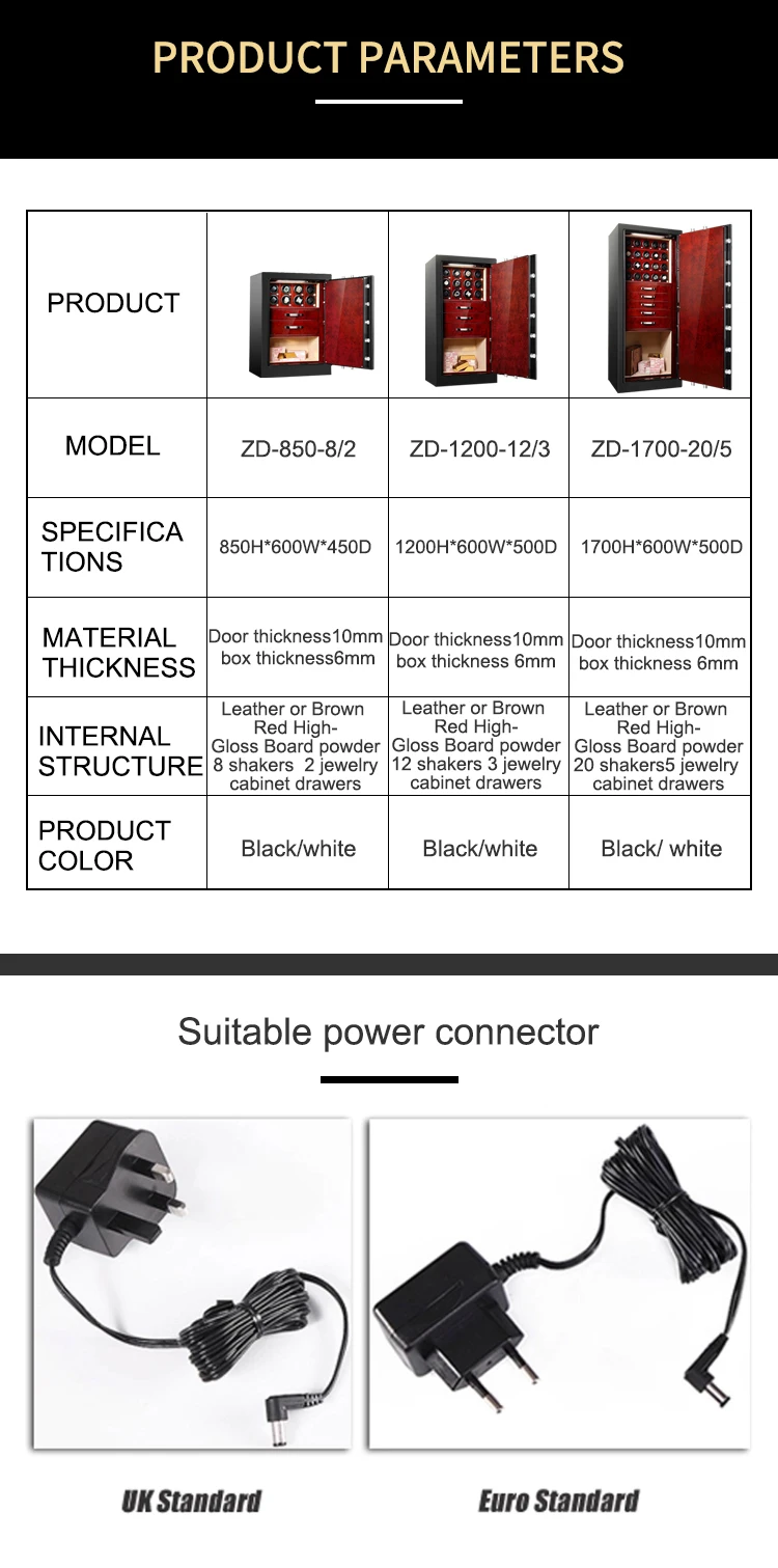 Sd6a6ad031873487a8a6d99428a95924f9 2023 New Watch safe Automatic winder anti theft watch winder safe safe box for jewelry