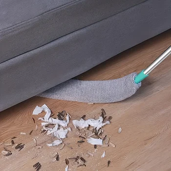 Spazzola per la pulizia delle fessure allungabile per spolverino lavabile sotto il letto per divani, letti e mobili Setole morbide e durevoli per una casa efficiente 1