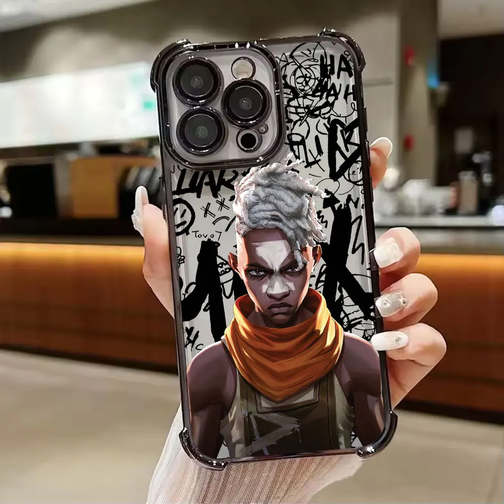 Enhanced Phone Case with Cool Plating and Anti-Fall Airbag Design
