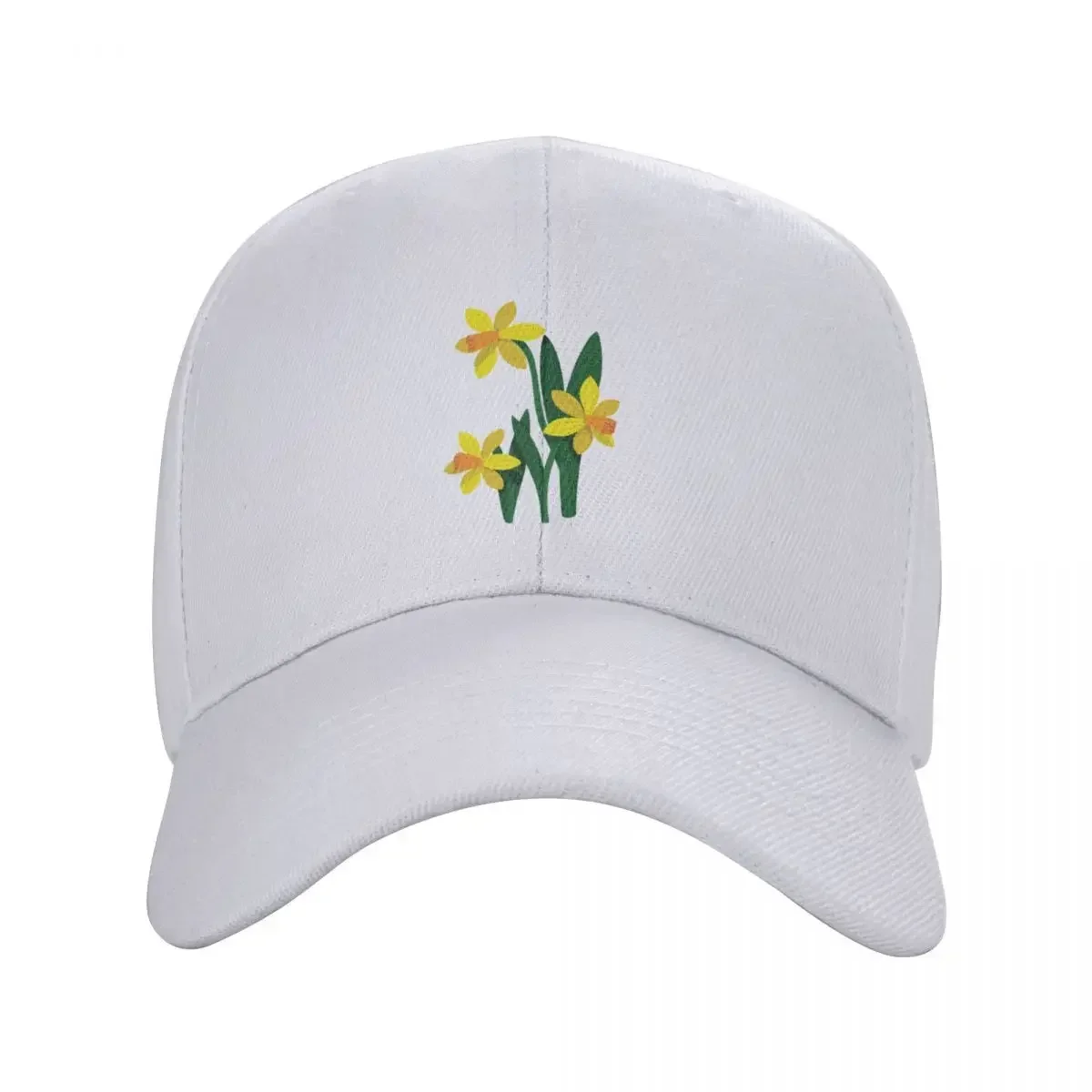 

Yellow Daffodils Cap baseball cap gentleman hat winter hats for men Women's