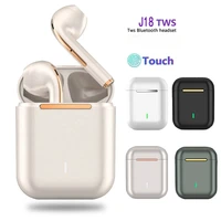 NEW Original J18 TWS Bluetooth Headphones Stereo True Wireless Headset Earbuds In Ear Handsfree Earphones Buds For Mobile Phone 1