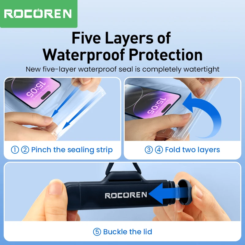 Phone Case Waterproof For iPhone 14 13 Pro Samsung Xiaomi Universal Pouch Protection Cover