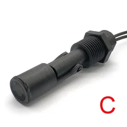 Enhanced Horizontal Float Sensor Side Mount Liquid Level Controller for Water Pumps, Aquariums, and Pools (Type C)