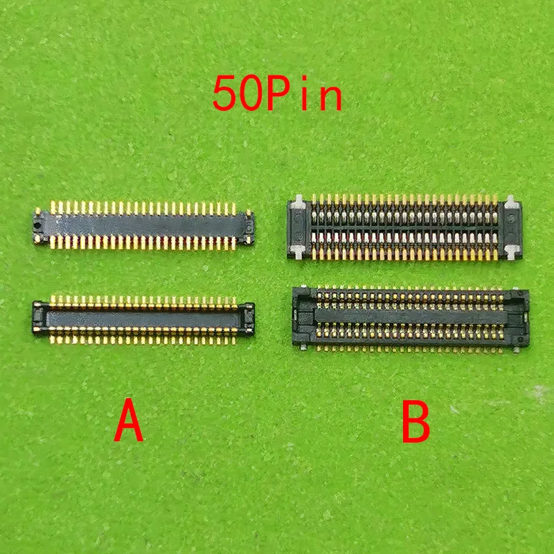 2 шт. 50Pin интерфейс жесткого диска на материнской плате для Asus X555 X555L X555LP X555LI X555LD X555LJ HDD порт FPC разъем