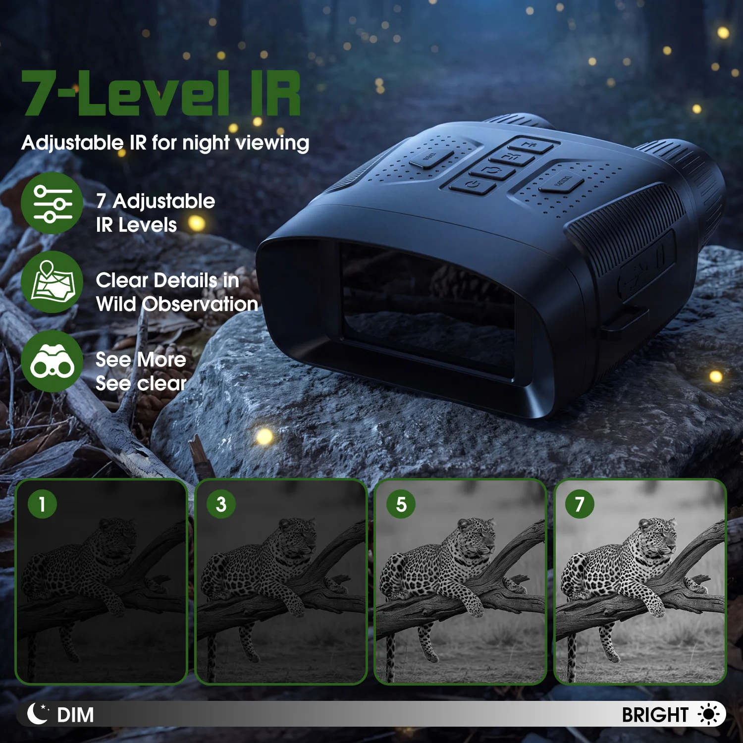  slider image of Infrared Night Vision Goggles