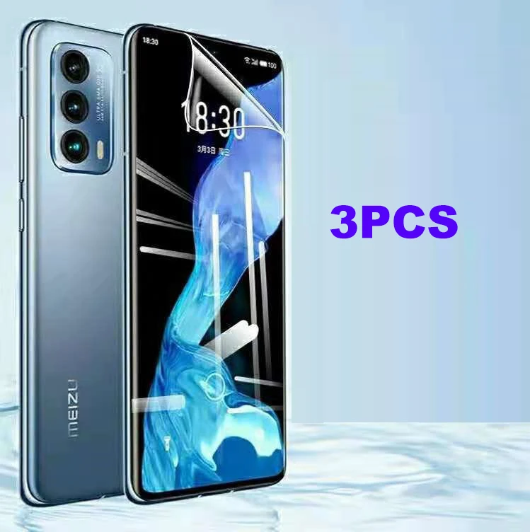 

Защитная пленка 3 шт. для Meizu C9 Pro M8 Lite M6S M6T M6 Note 8 9, Гидрогелевая пленка, защита экрана 16 16S 16XS 16T 16th, защитная пленка