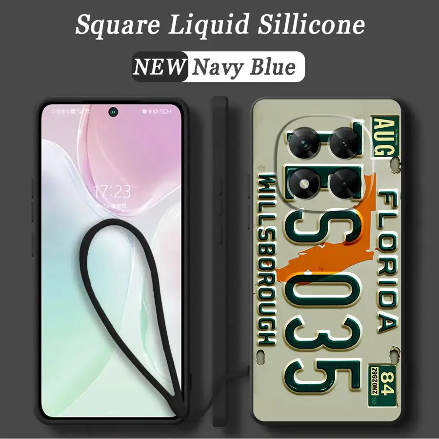 Vintage License Plate Design Phone Cover Case