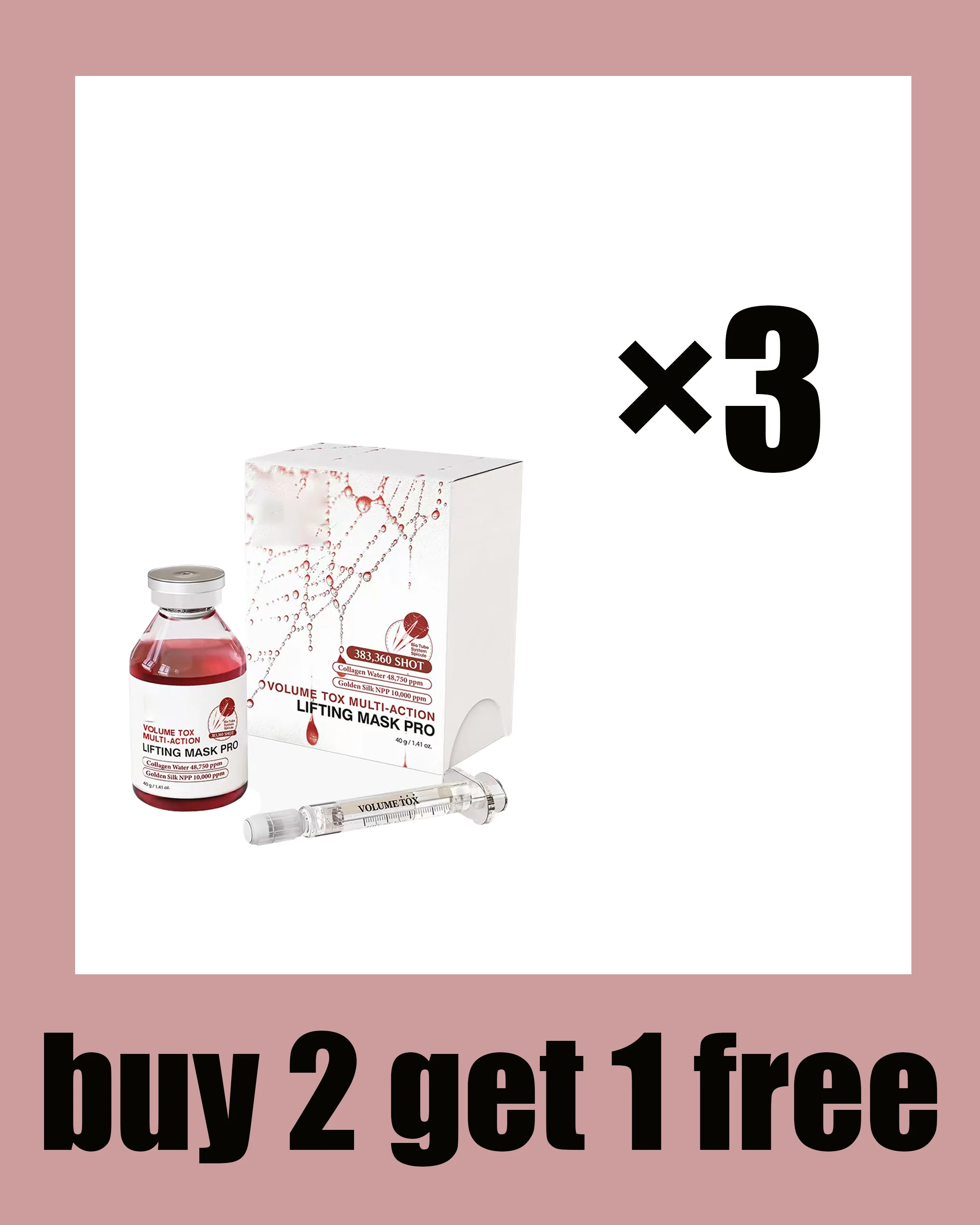 Buy 2 get 1 free
