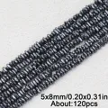 5x8mm Natural Black