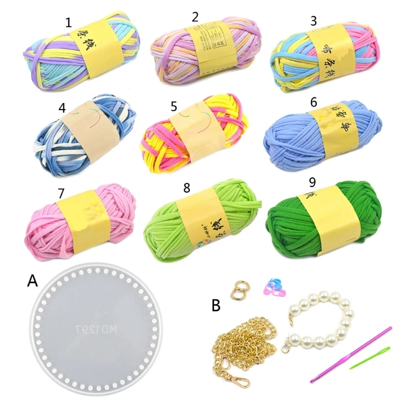 

Round Silicone Epoxy Casting Mold Crochet Base for Women Girl Handbag Craft