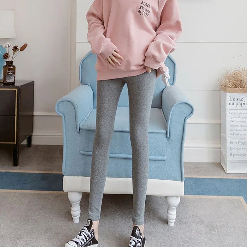 Pregnant Women Bottoming Pants Maternity High Waist Tights Pants Women Comfortable Breathable Elastic Leggings Summer