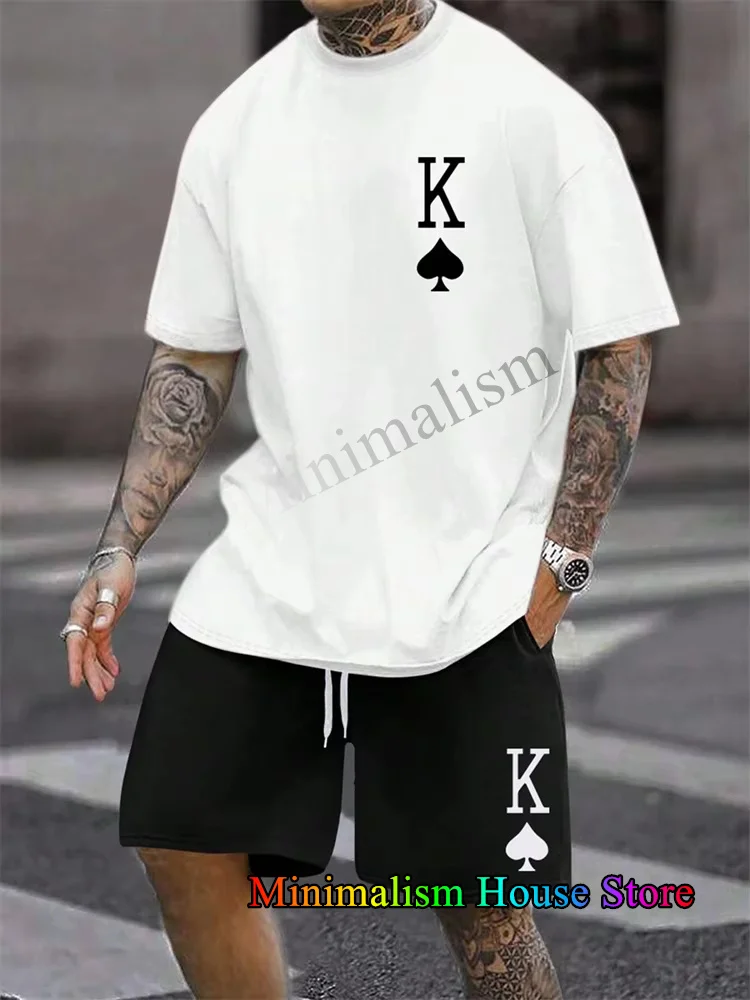 25098-75ec7a.jpg Men’s Tracksuit (T-Shirt + Shorts)