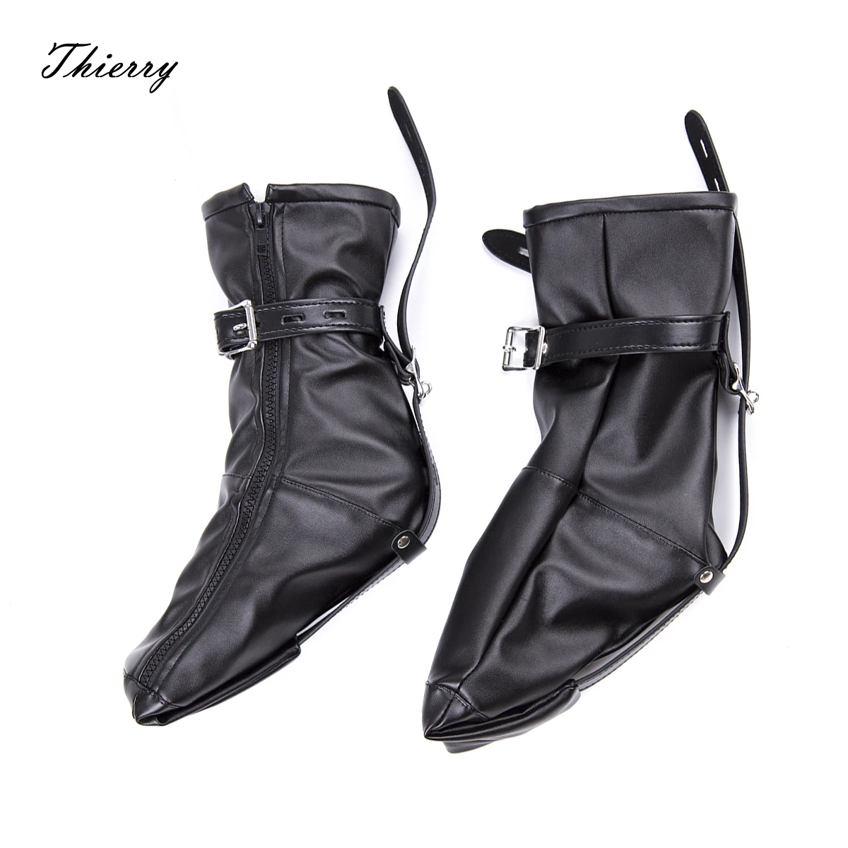 Thierry Puppy Play Cosplay Dog Crawling Boots, Pet Role Play Costume BDSM Bondage Restraints Adult Games Sex Toys for Couple