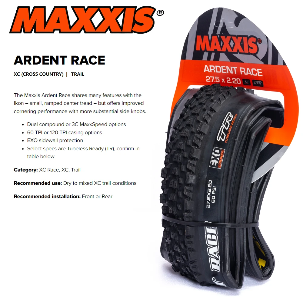 maxxis ardent price