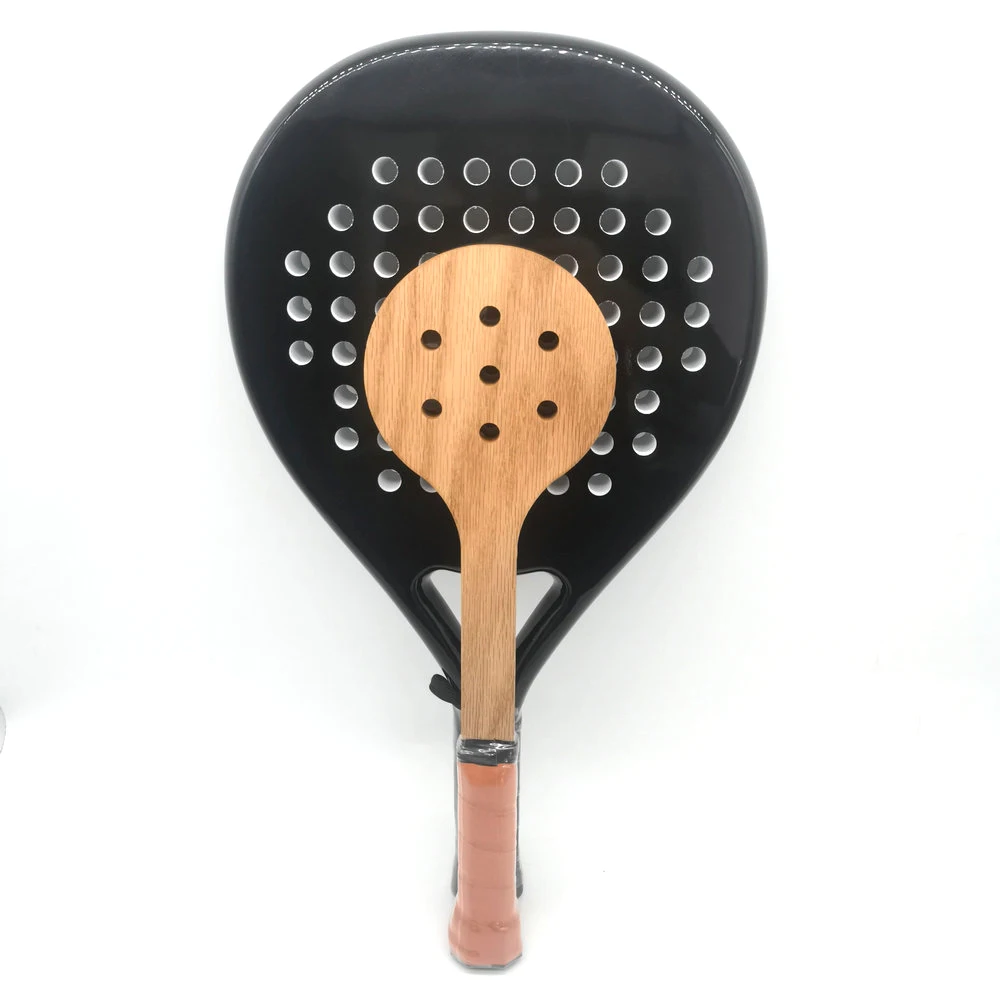 Wooden Tennis Spoon Sticking Practice Tennis Racket Sweet Spot Trainer Training Aid tennis racket