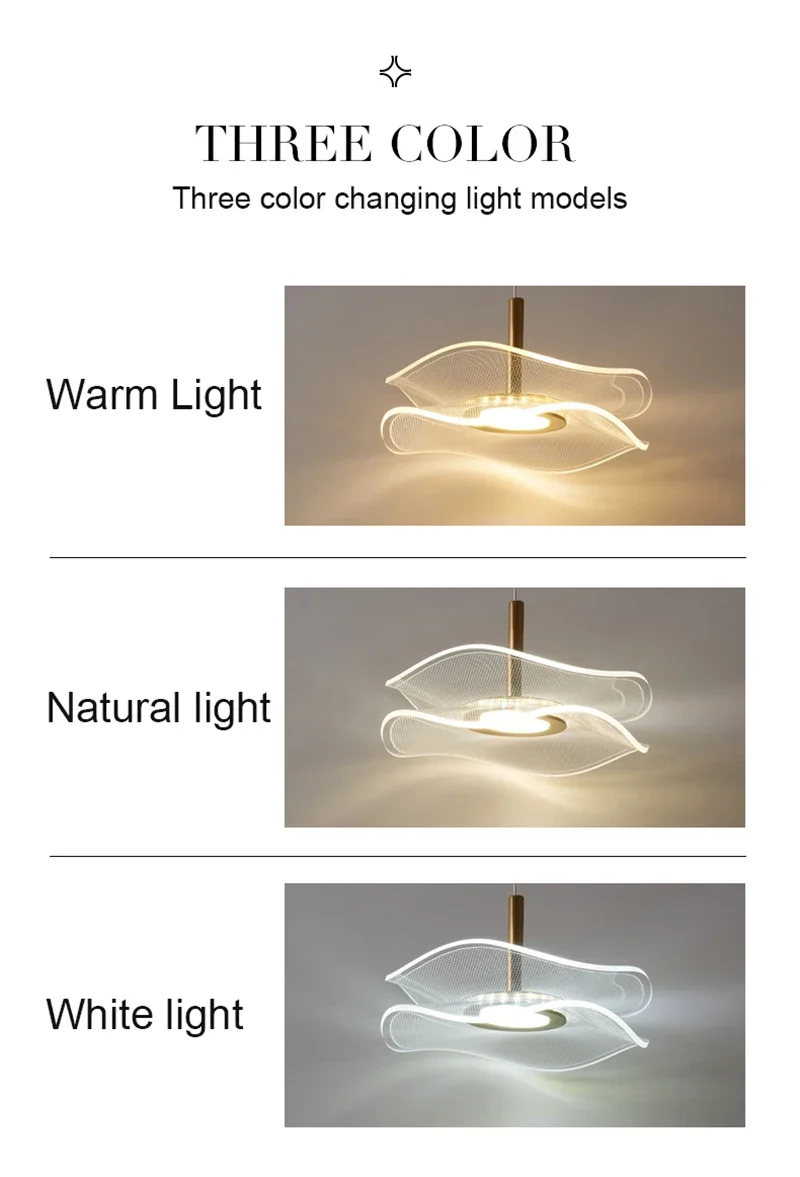 Lámpara colgante LED nórdica, accesorio de iluminación interior, para mesas de comedor, sala de estar, escaleras, decora
