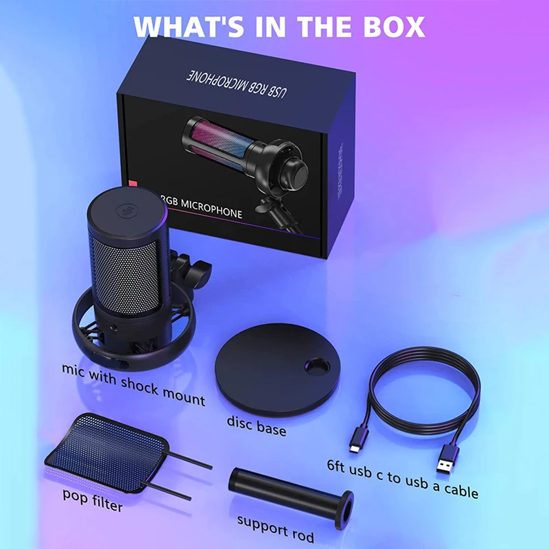 Конденсаторный usb микрофон a6v. Конденсаторный usb микрофон a6v