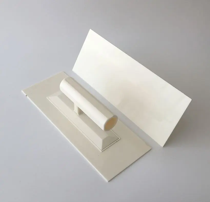 1pc 24x9cm Professional Right angle head Plastic plaster trowel wall paint trowel plastic
