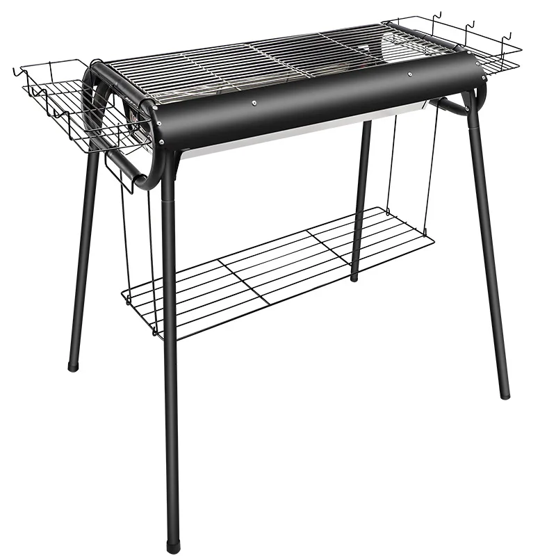 

Household stainless steel barbecue grill outdoor portable large barbecue grill wholesale bbq camping barbecue stove.